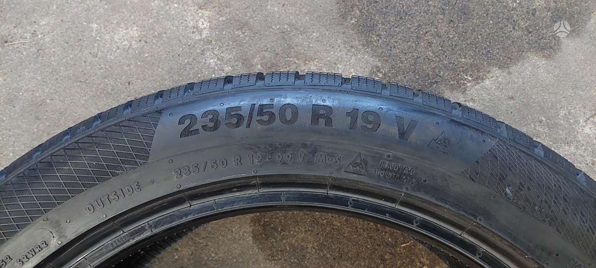Continental, winter 235/50 R19