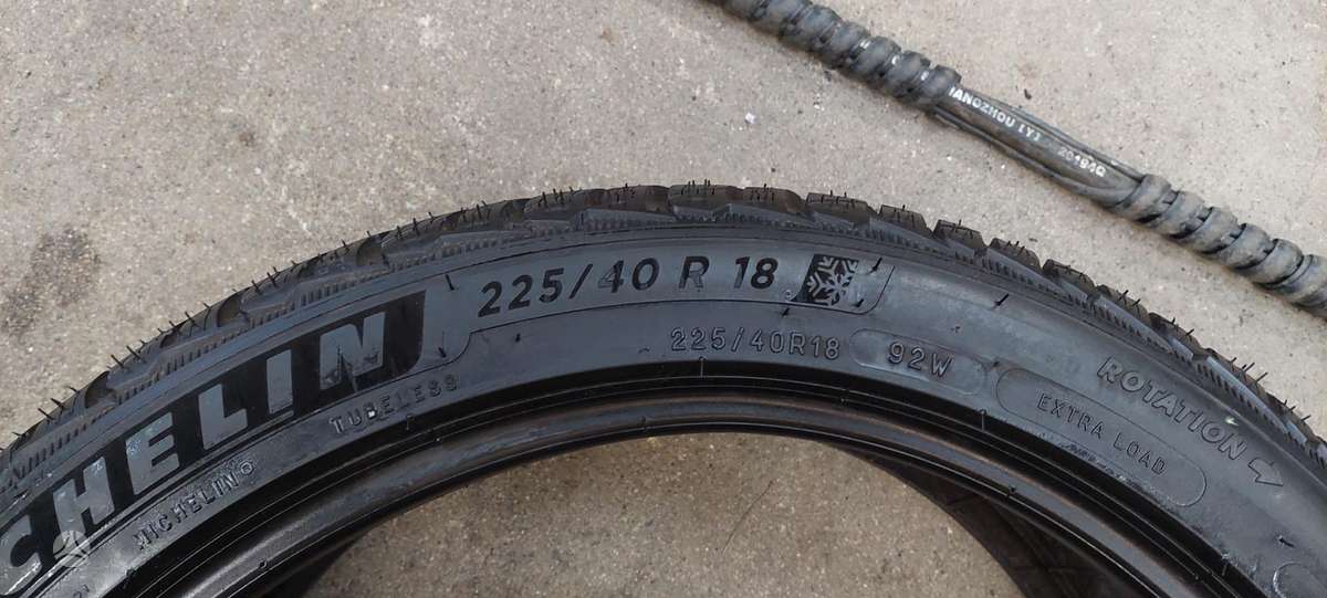 Michelin, winter 225/40 R18