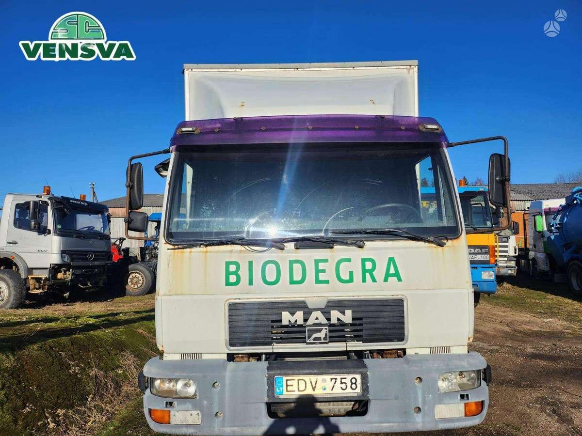MAN LE 160 C, kietašoniai