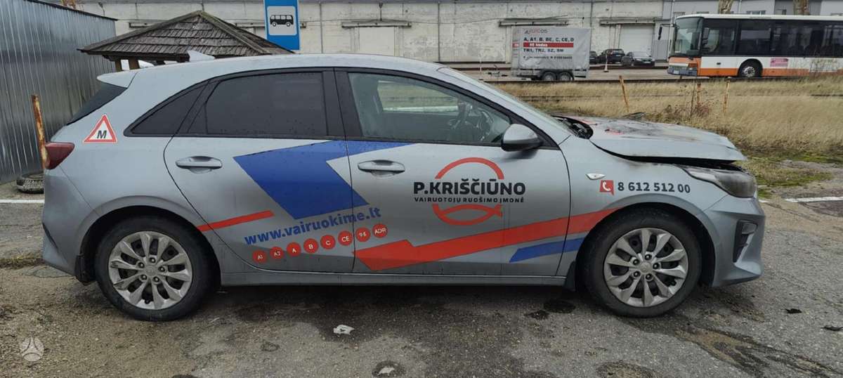 Kia Ceed Dalis siunčiam išrašom s f