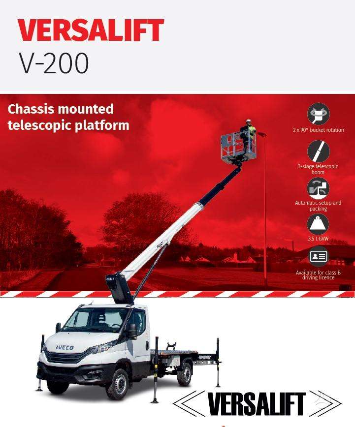 Iveco Versalift V200, автовышки