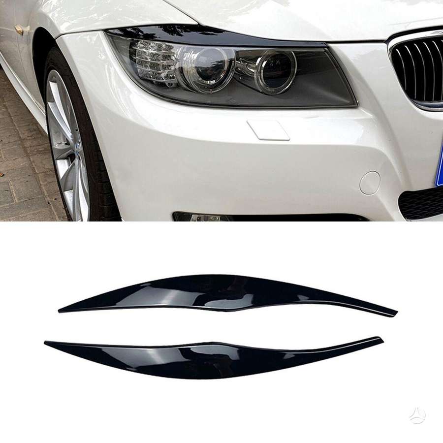 BMW E90, E91 priekinių žibintų antakiai