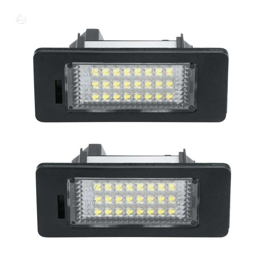 BMW LED numerių apšvietimas