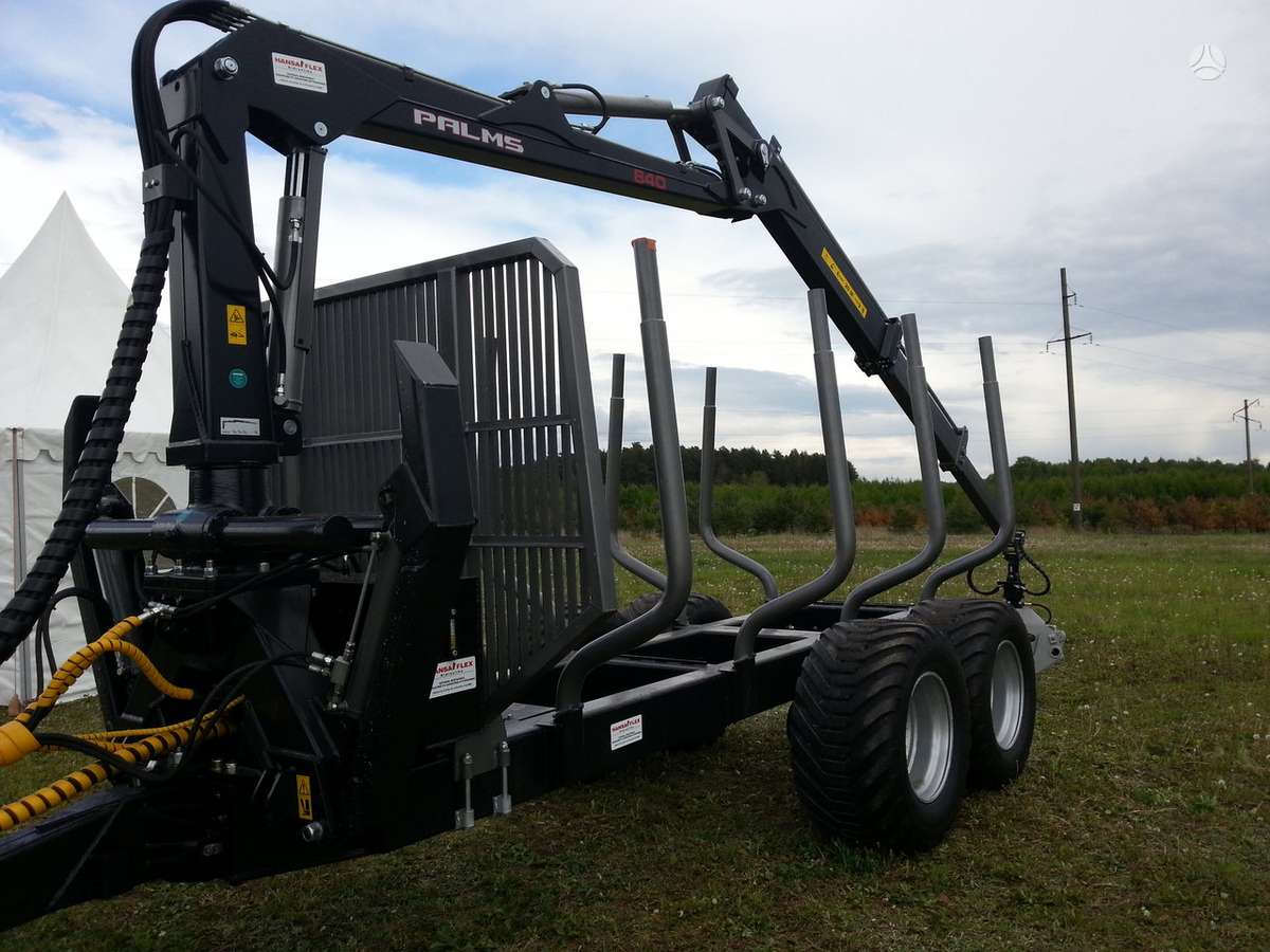 Palms PALMS 2D/6S/8S/9S/10D/12D/14D, forestry trailers (self-loading)
