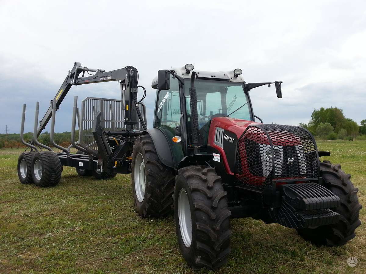 Palms PALMS 2D/6S/8S/9S/10D/12D/14D, forestry trailers (self-loading)