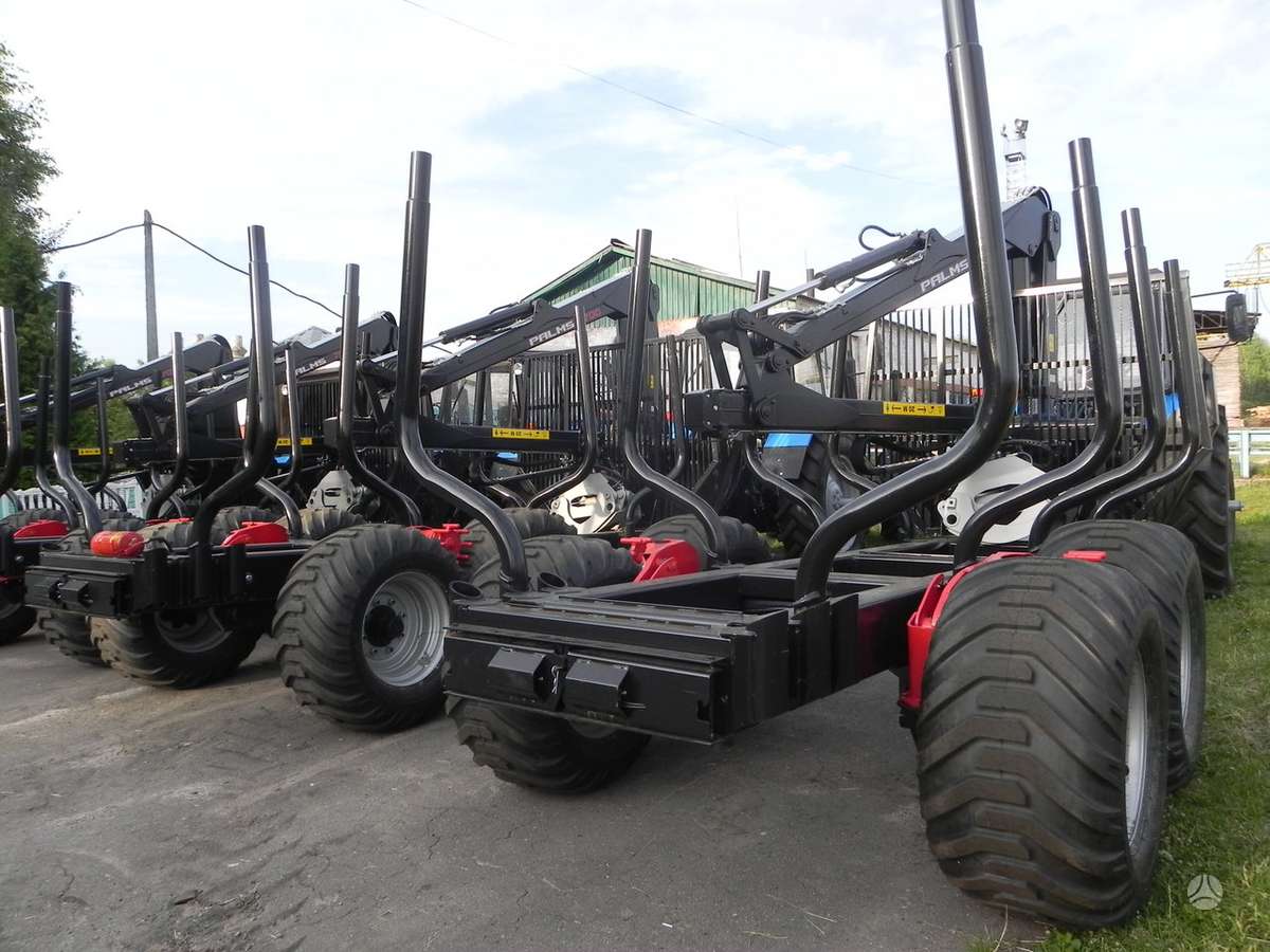 Palms PALMS 2D/6S/8S/9S/10D/12D/14D, forestry trailers (self-loading)
