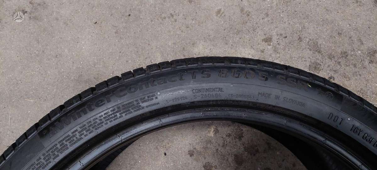 Continental, winter 255/35 R19