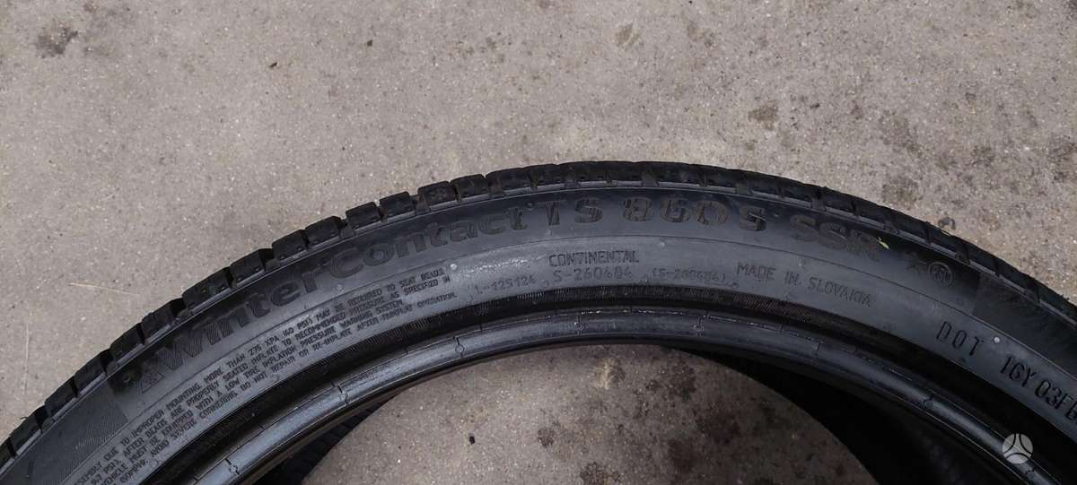 Continental, žieminės 255/35 R19
