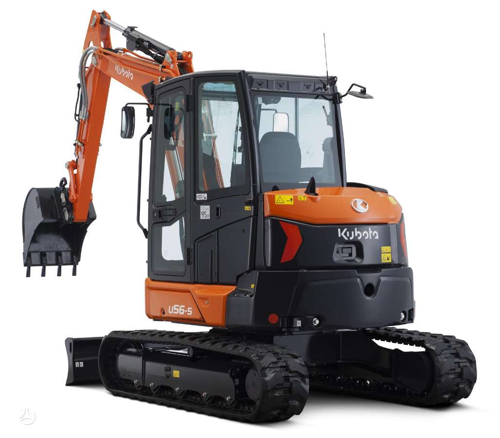 Kubota U56-5, mini ekskavatori