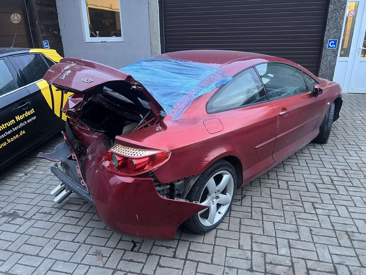 Peugeot 407 по частям. Vokietija