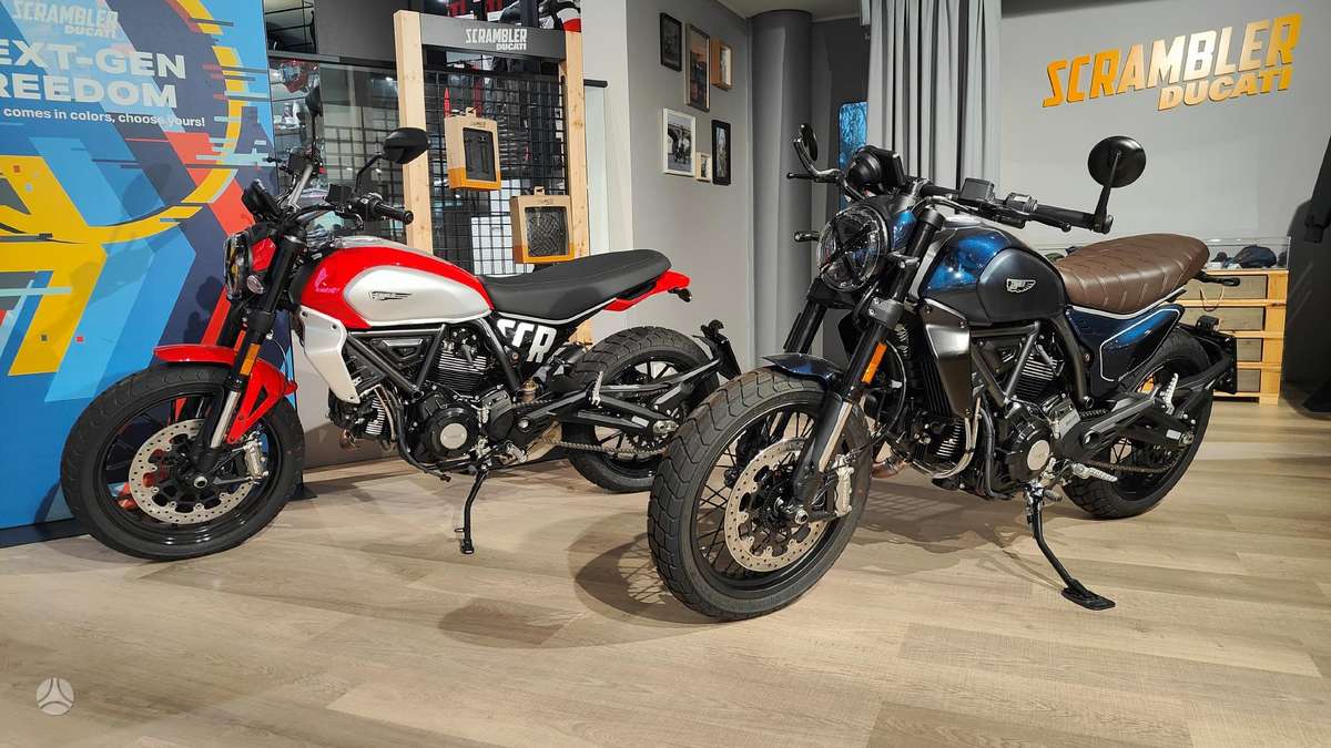 Ducati Scrambler 803cc, street / классические