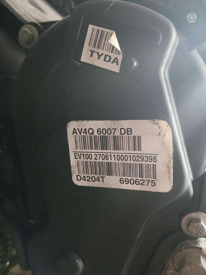 Ford S-MAX, TYDA, engine parts