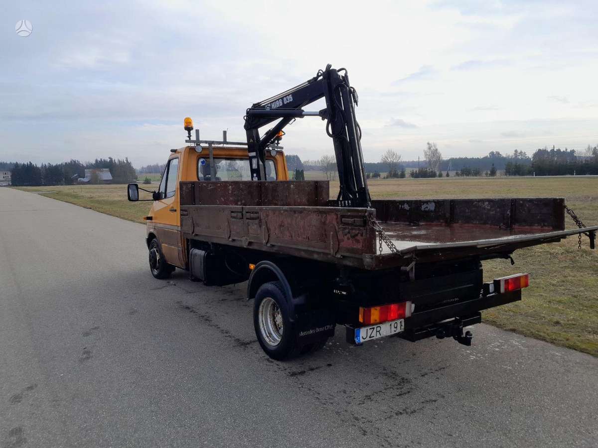 Mercedes-Benz Sprinter 616, dumpers with crane