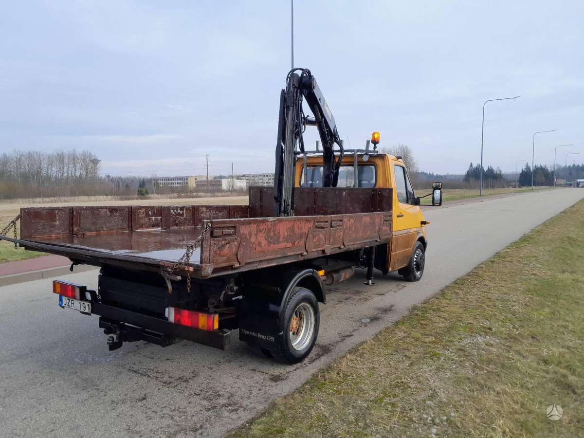 Mercedes-Benz Sprinter 616, dumpers with crane