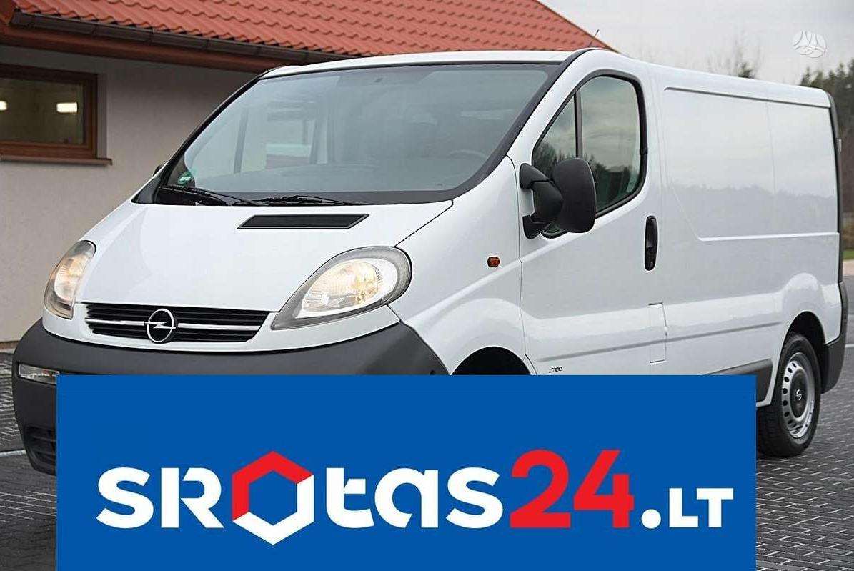 Opel Vivaro, preču