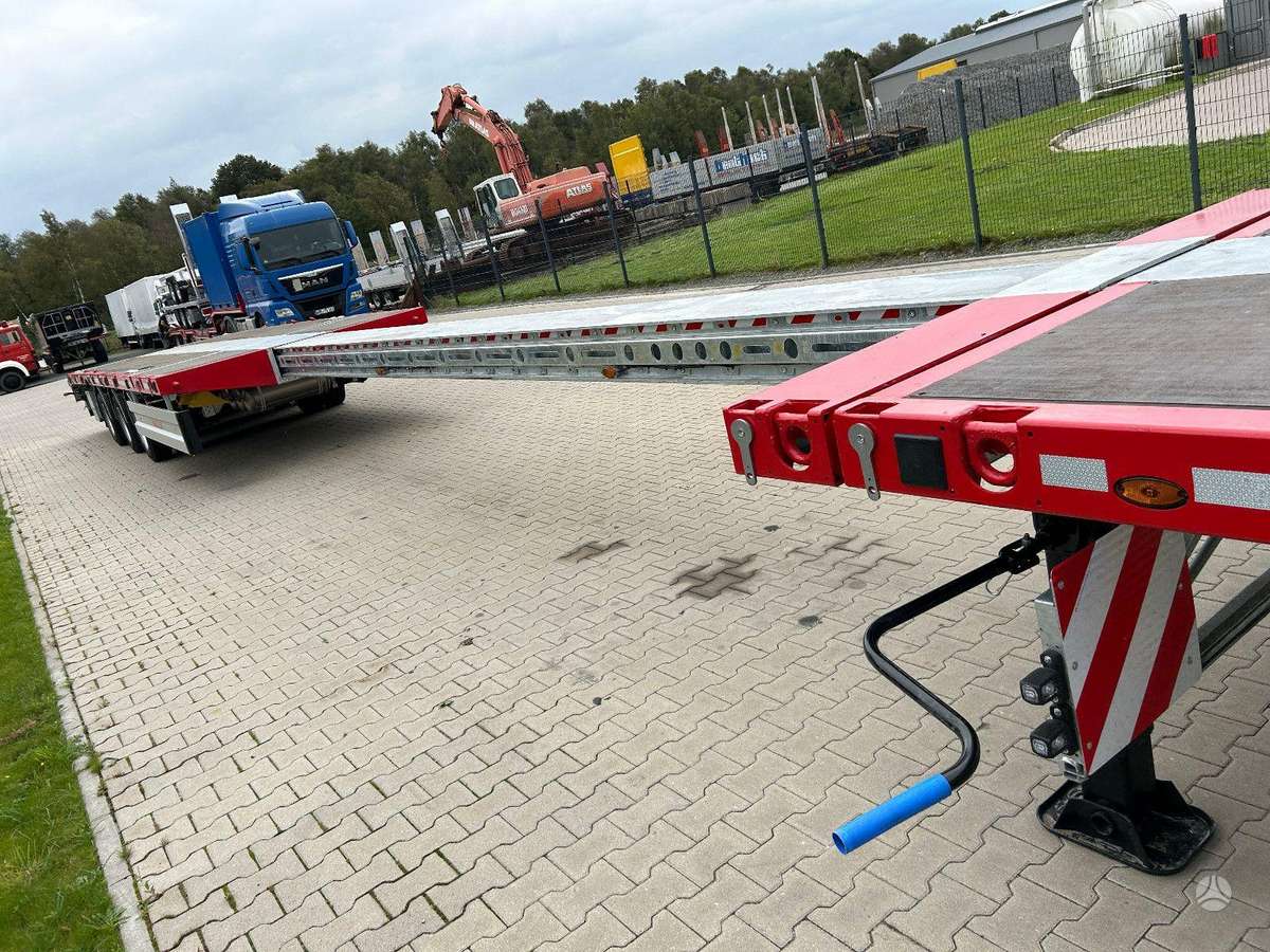 Fliegl SDS 480 MEGA, spec. priekabos / puspriekabės