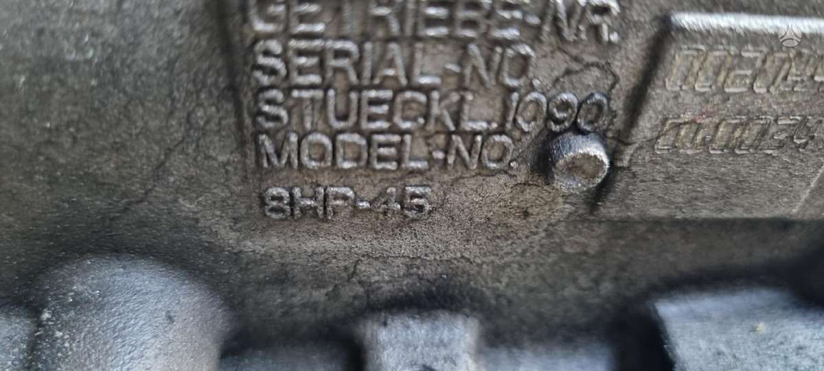BMW 520, 8HP45, gearbox