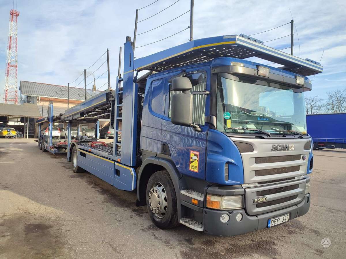Scania P 380 LB, auto transporters