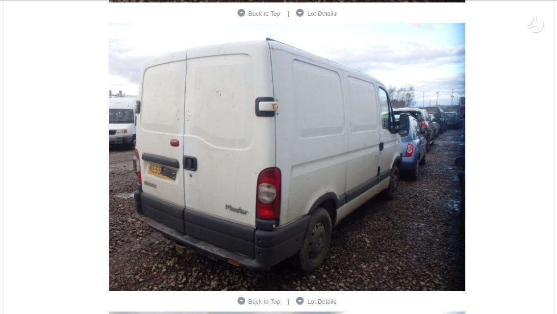 Renault Master, cargo vans