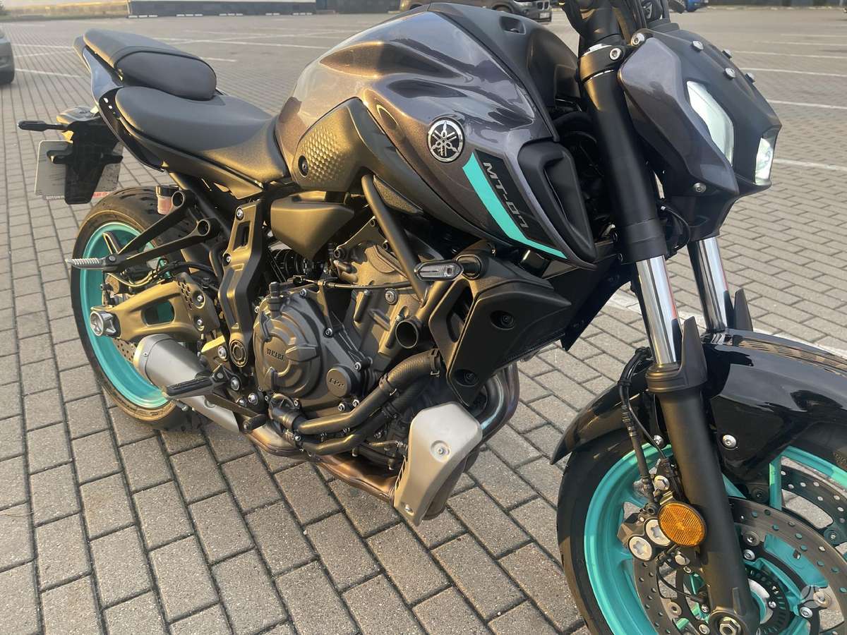 Yamaha MT 07 700cc, street / classic