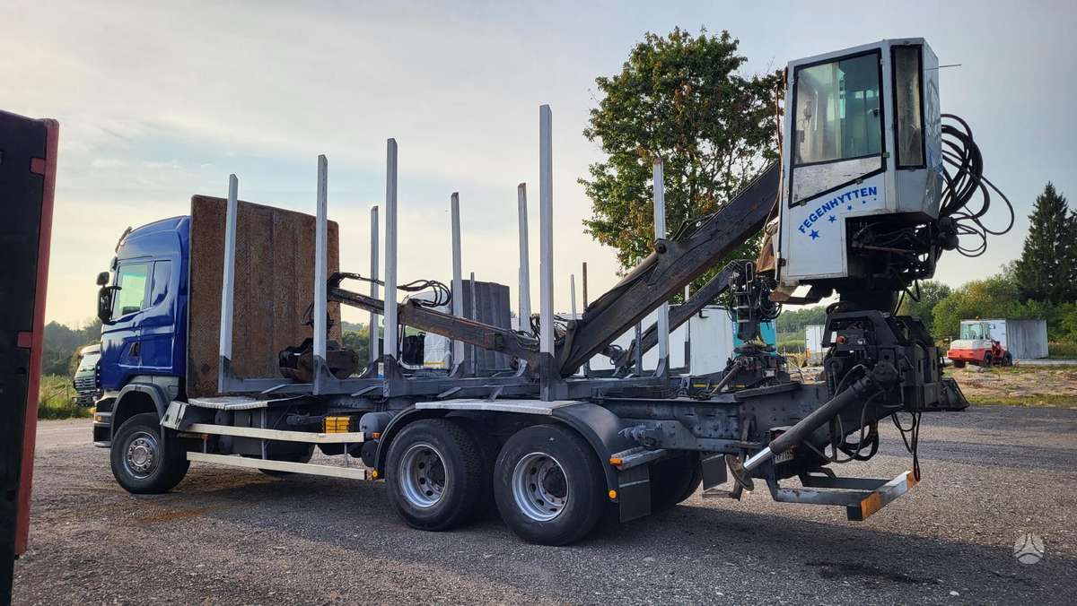 Loglift F 96 S, grapples