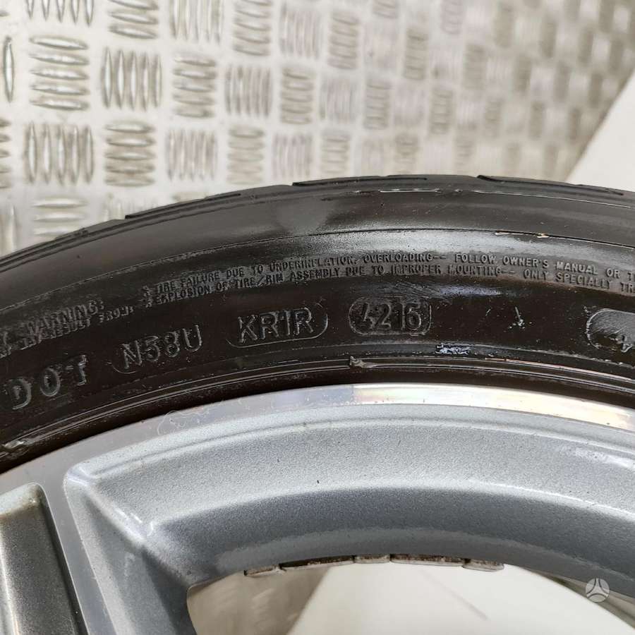 Mercedes-Benz E550, light alloy, R18