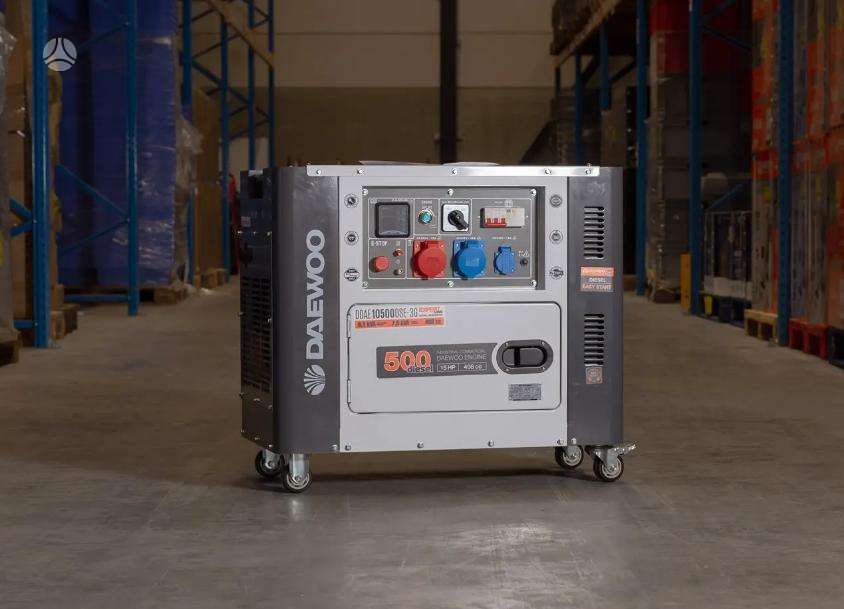 Daewoo 10500DSE-3G, электрогенетаторы