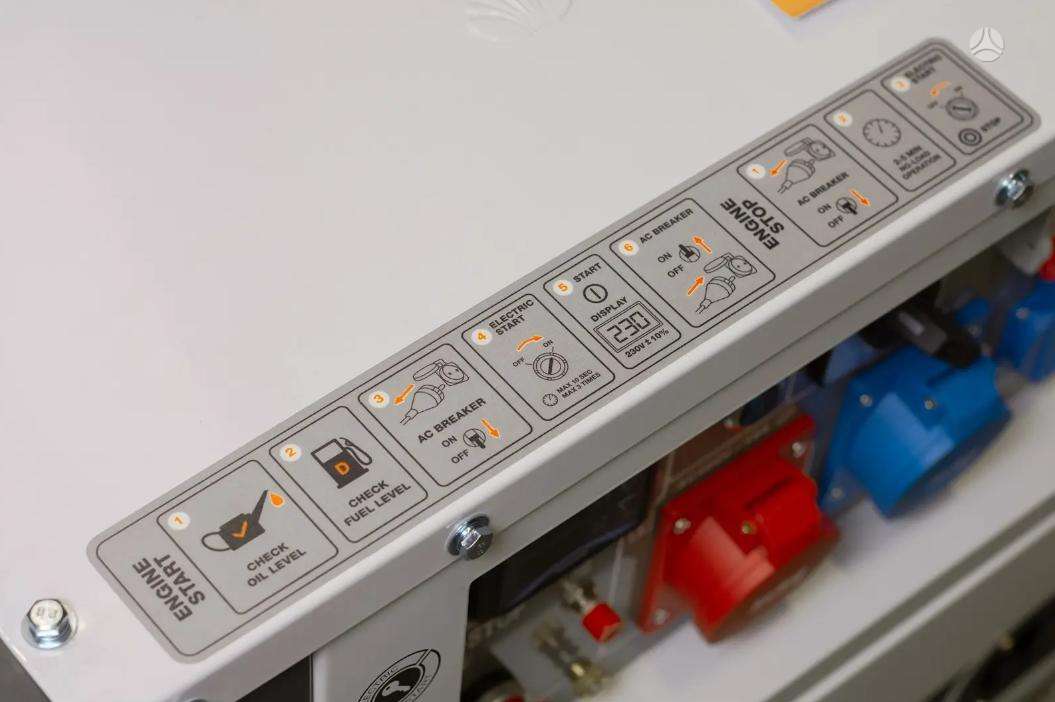Daewoo 10500DSE-3G, электрогенетаторы