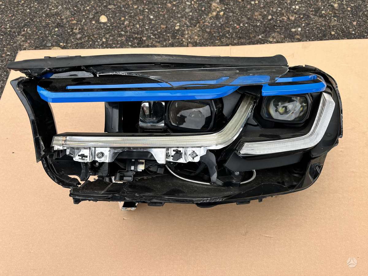 BMW 5 serija фары