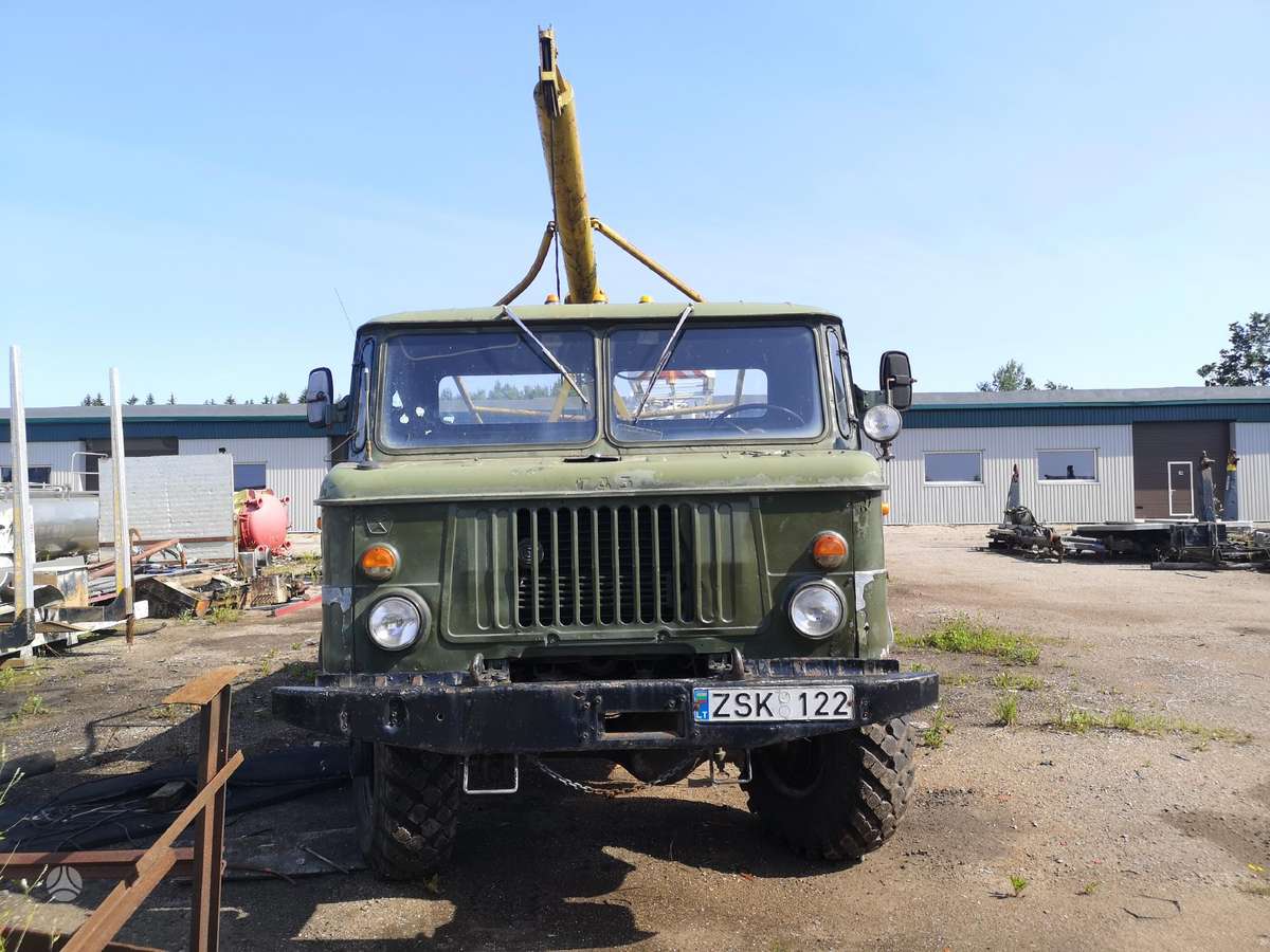 GAZ 66, буровая машина
