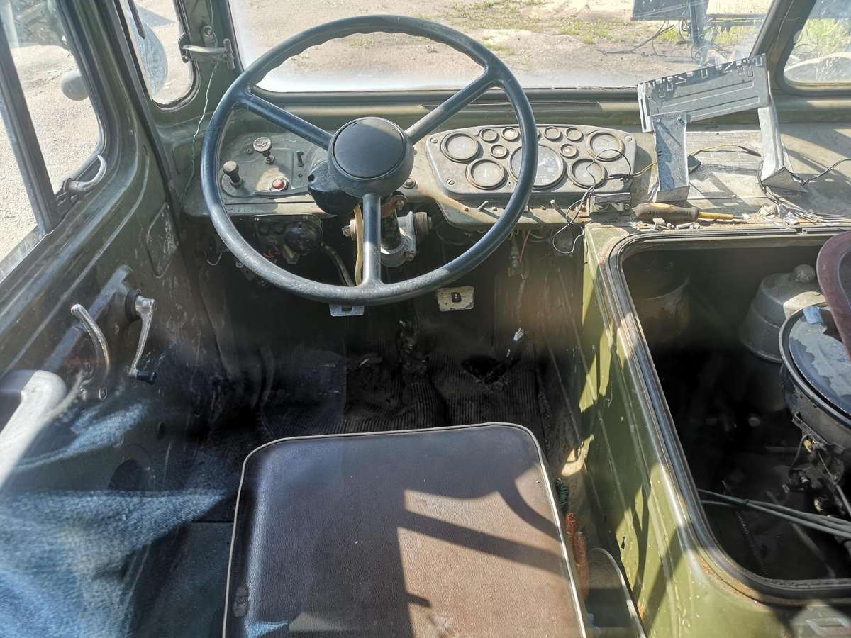 GAZ 66, буровая машина