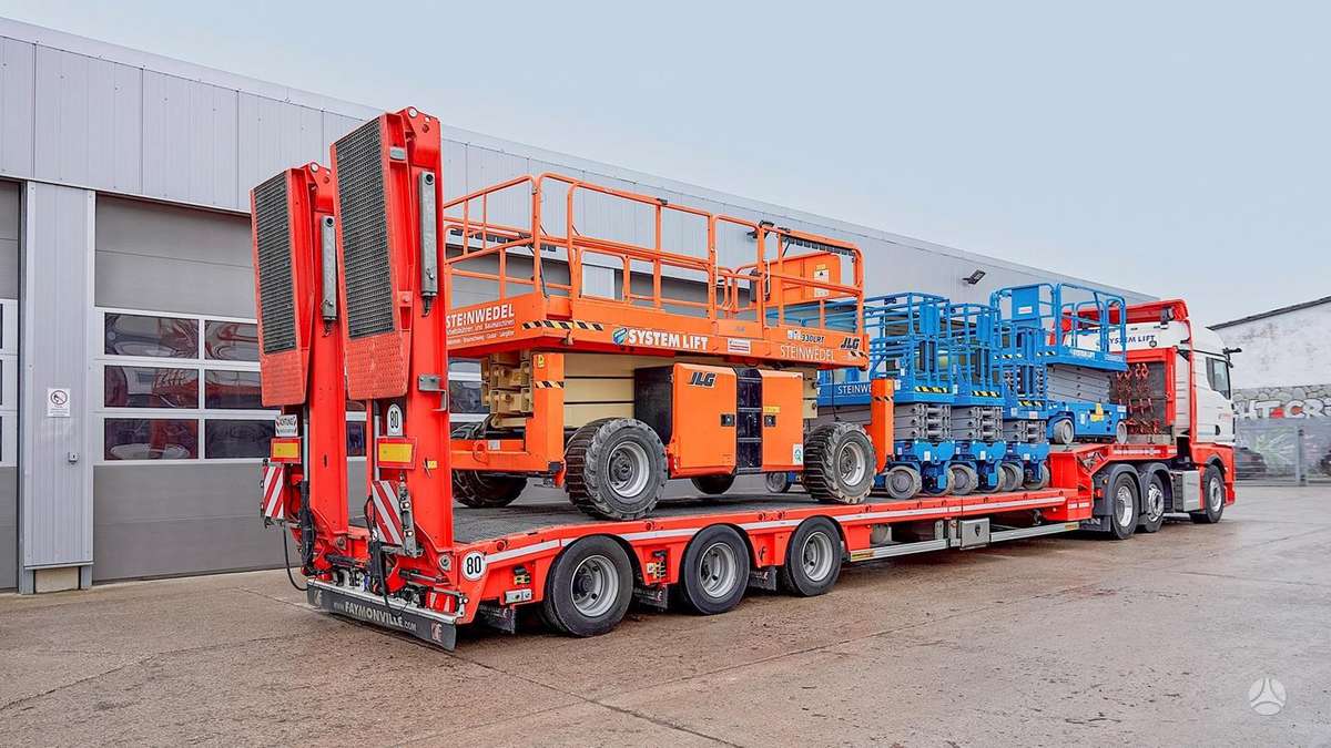 MAX Trailer Atsarginės dalys, platformas
