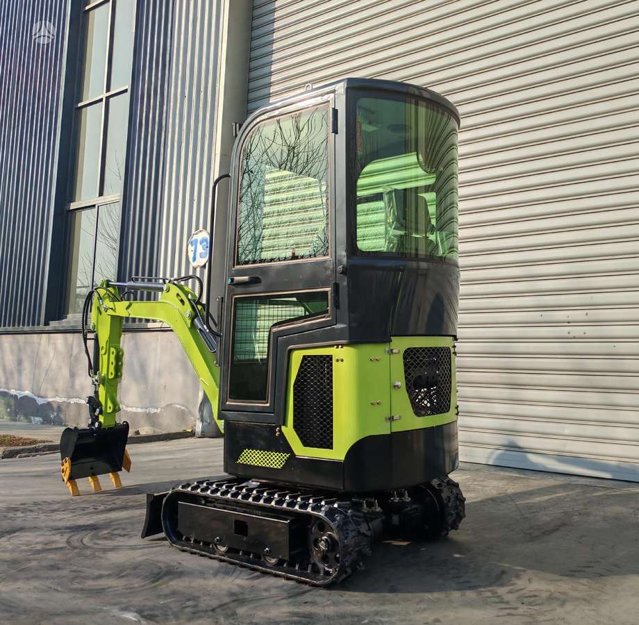 E 40 Ekosodas, mini ekskavatoriai