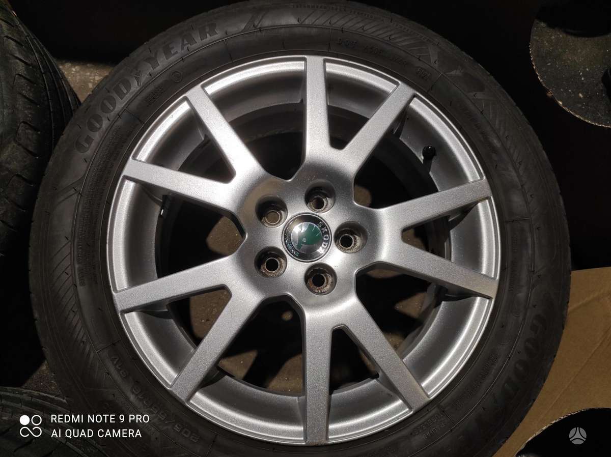 Skoda, легкосплавные , R16