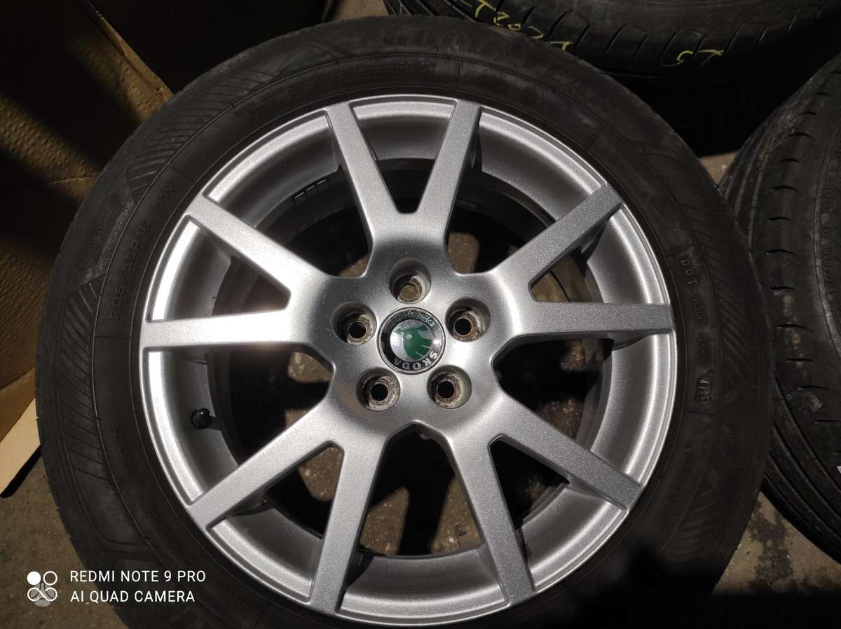 Skoda, легкосплавные , R16