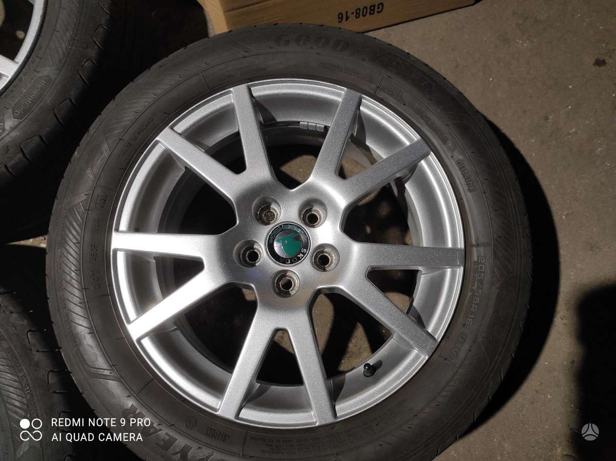 Skoda, легкосплавные , R16