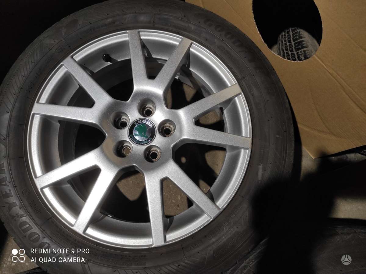 Skoda, light alloy, R16