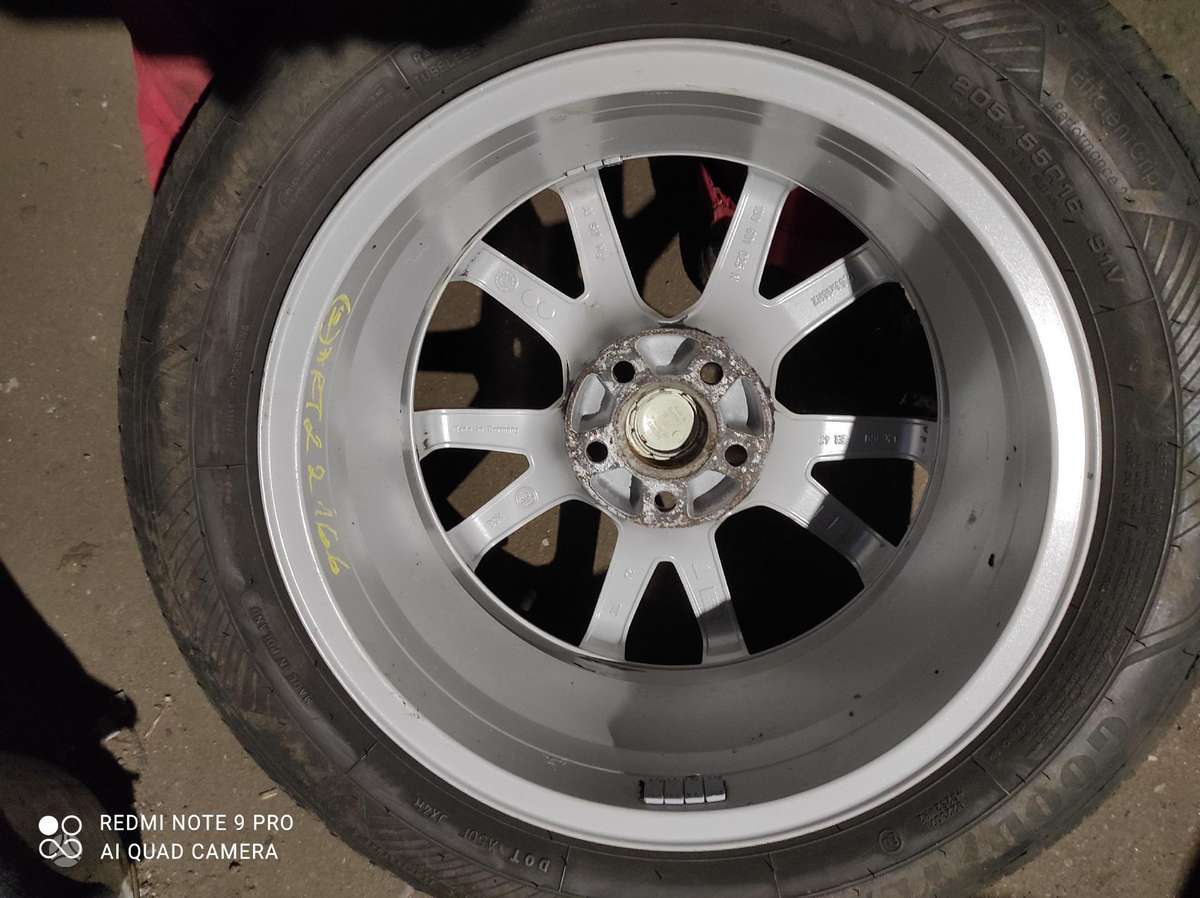 Skoda, light alloy, R16