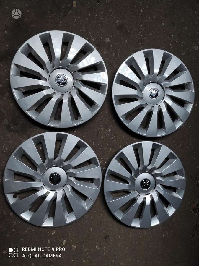 Skoda, wheel covers, R16