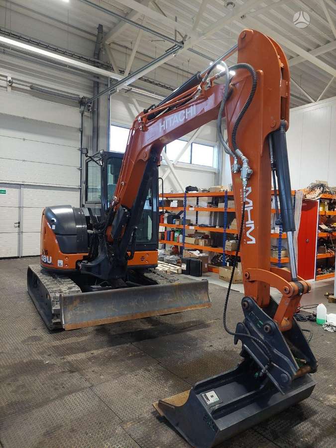 Hitachi ZX48U-6, mini ekskavatoriai