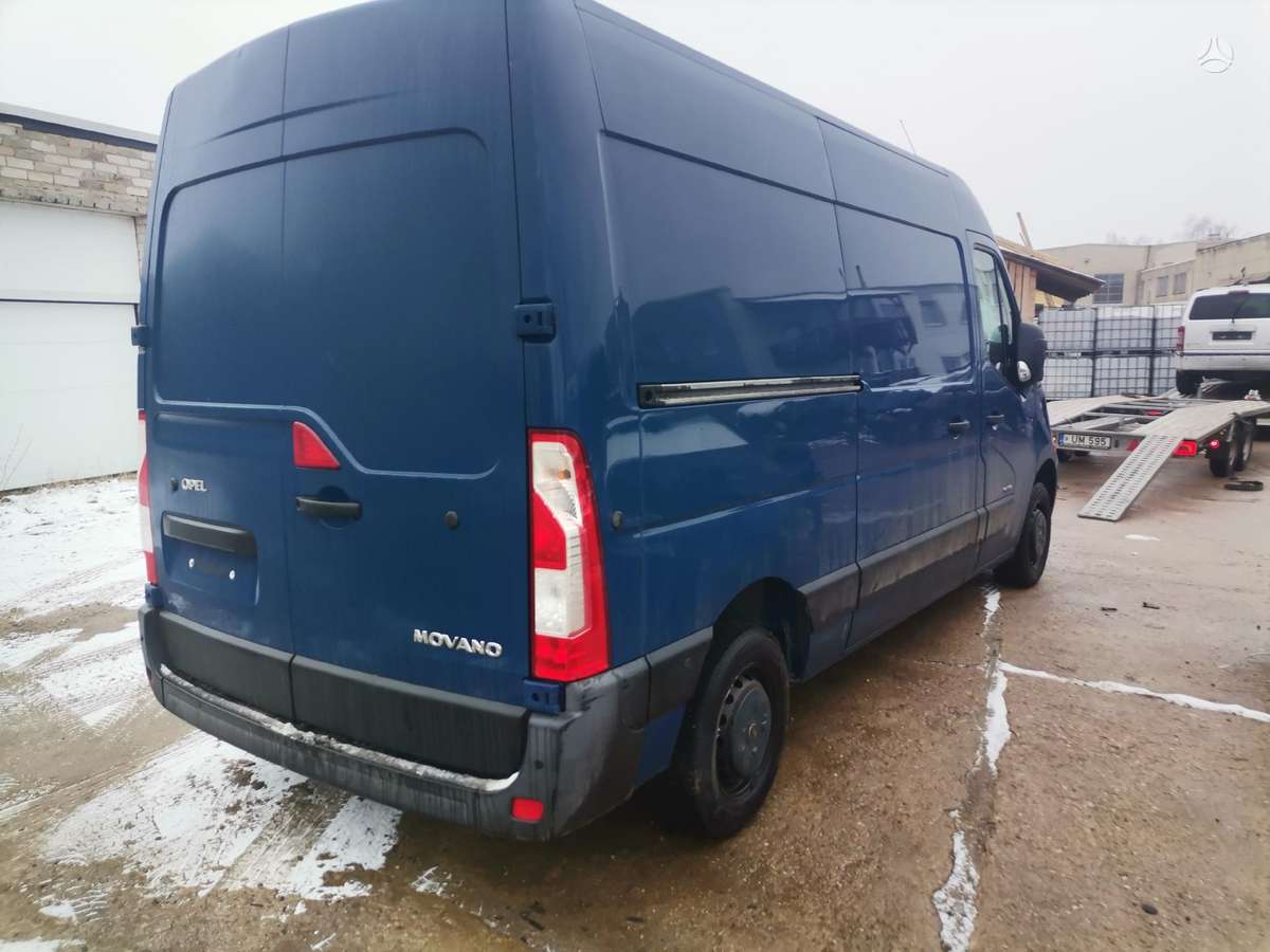 Opel Movano, cargo vans