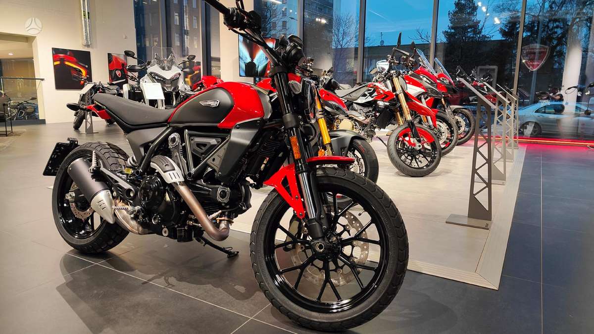 Ducati Scrambler 803cc, street / klasikiniai