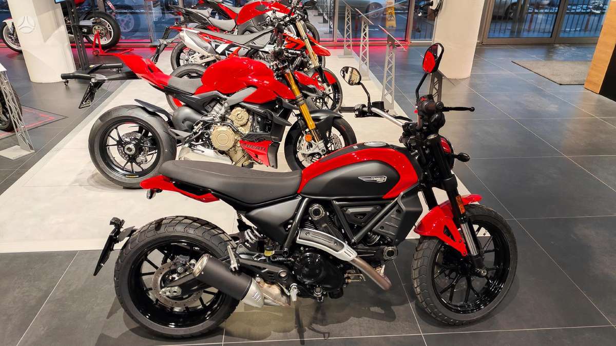 Ducati Scrambler 803cc, street / klasikiniai