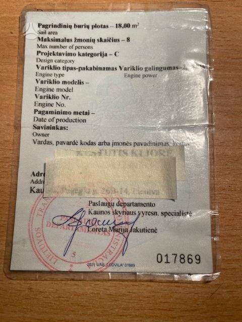 Lenkija KONDRAD  20, килевые яхты