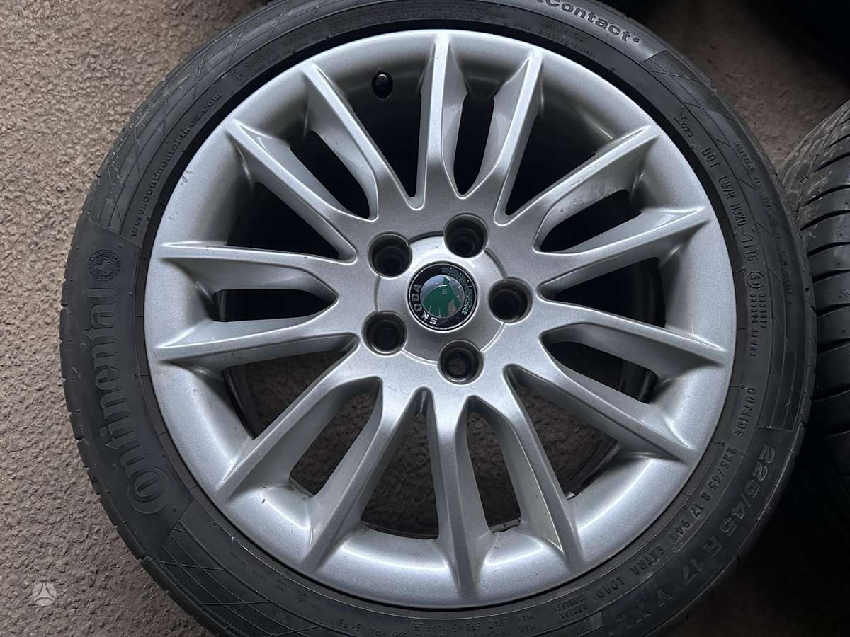 Skoda Be padangu, light alloy, R17