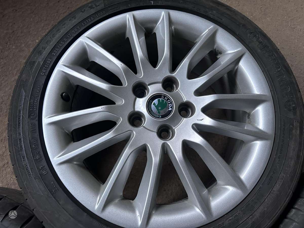 Skoda Be padangu, легкосплавные , R17