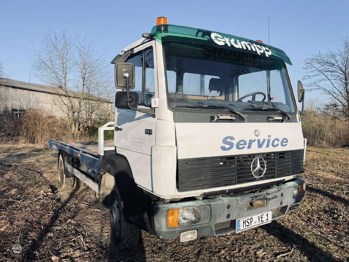 Mercedes-Benz 814, flatbeds