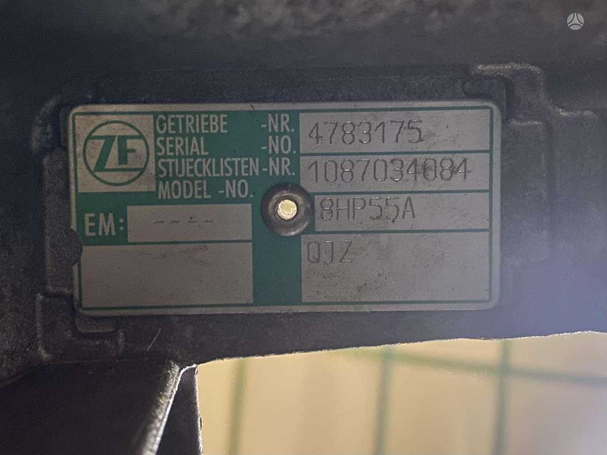 Audi Q5, QJZ, pavarų dėžė