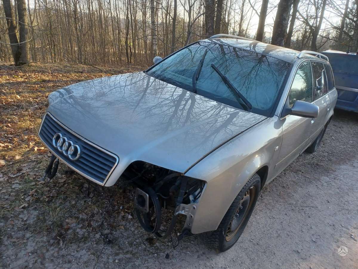 Audi A6 Geros bukles kebulas