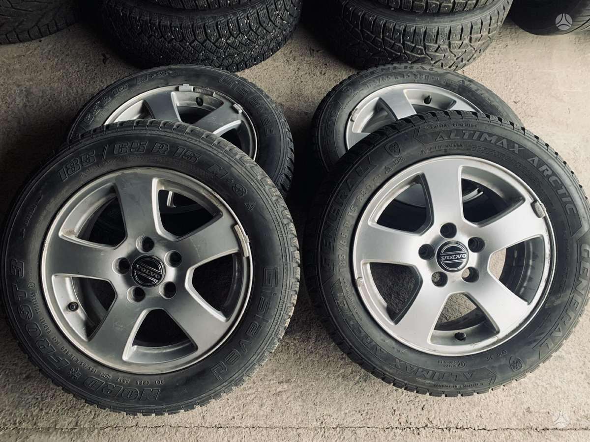 Volvo ŽIEMINIS KOMPL.❄️❄️❄️, light alloy, R15
